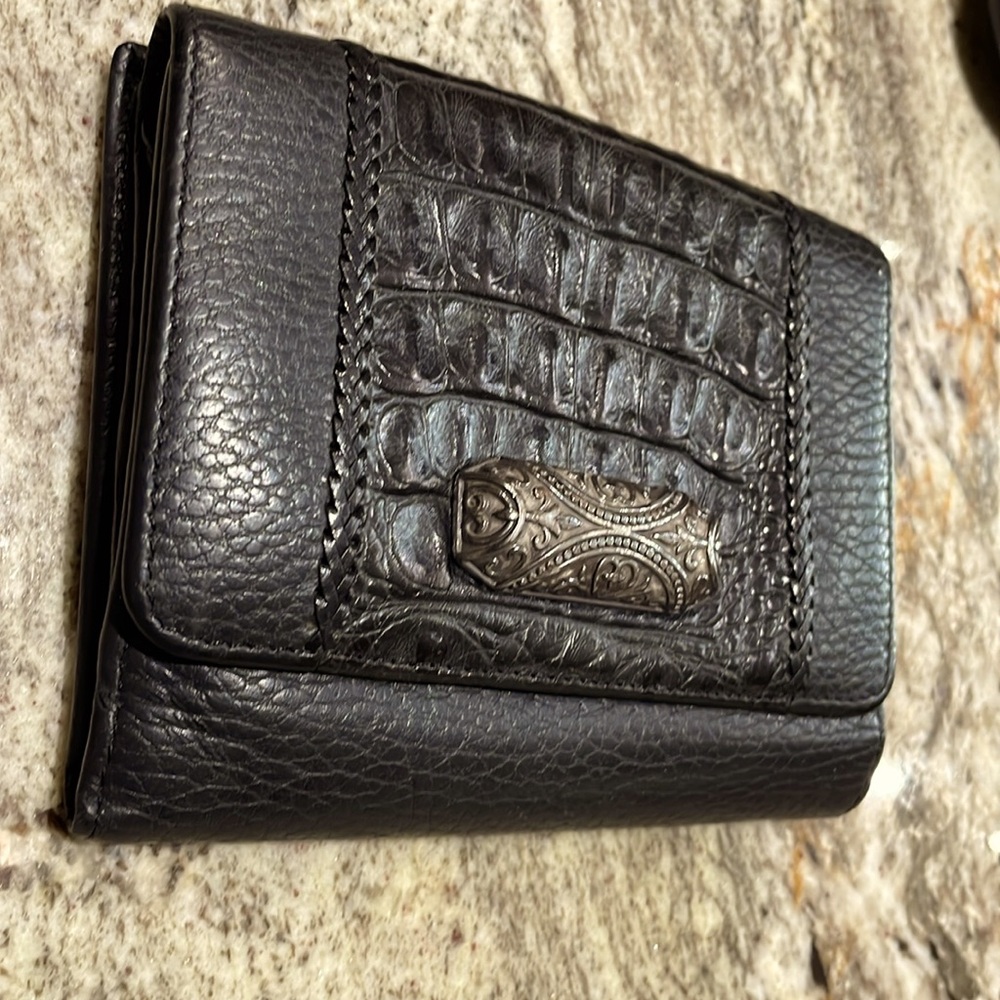 Brighton black leather wallet